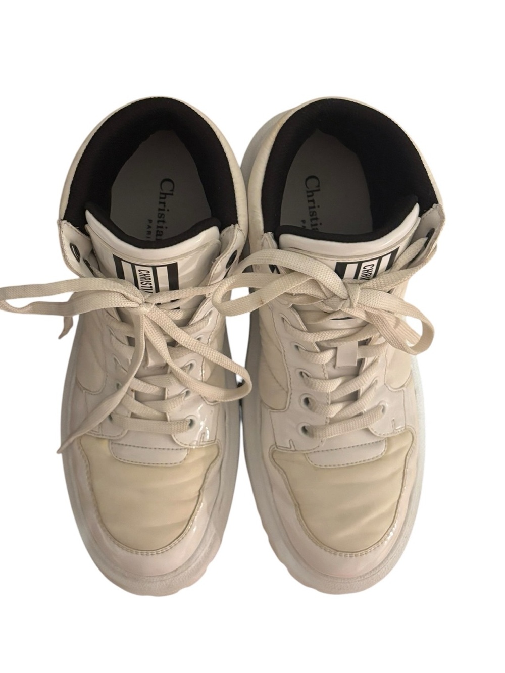 Christian Dior D-Player High Top Sneakers - Picture 9 of 11